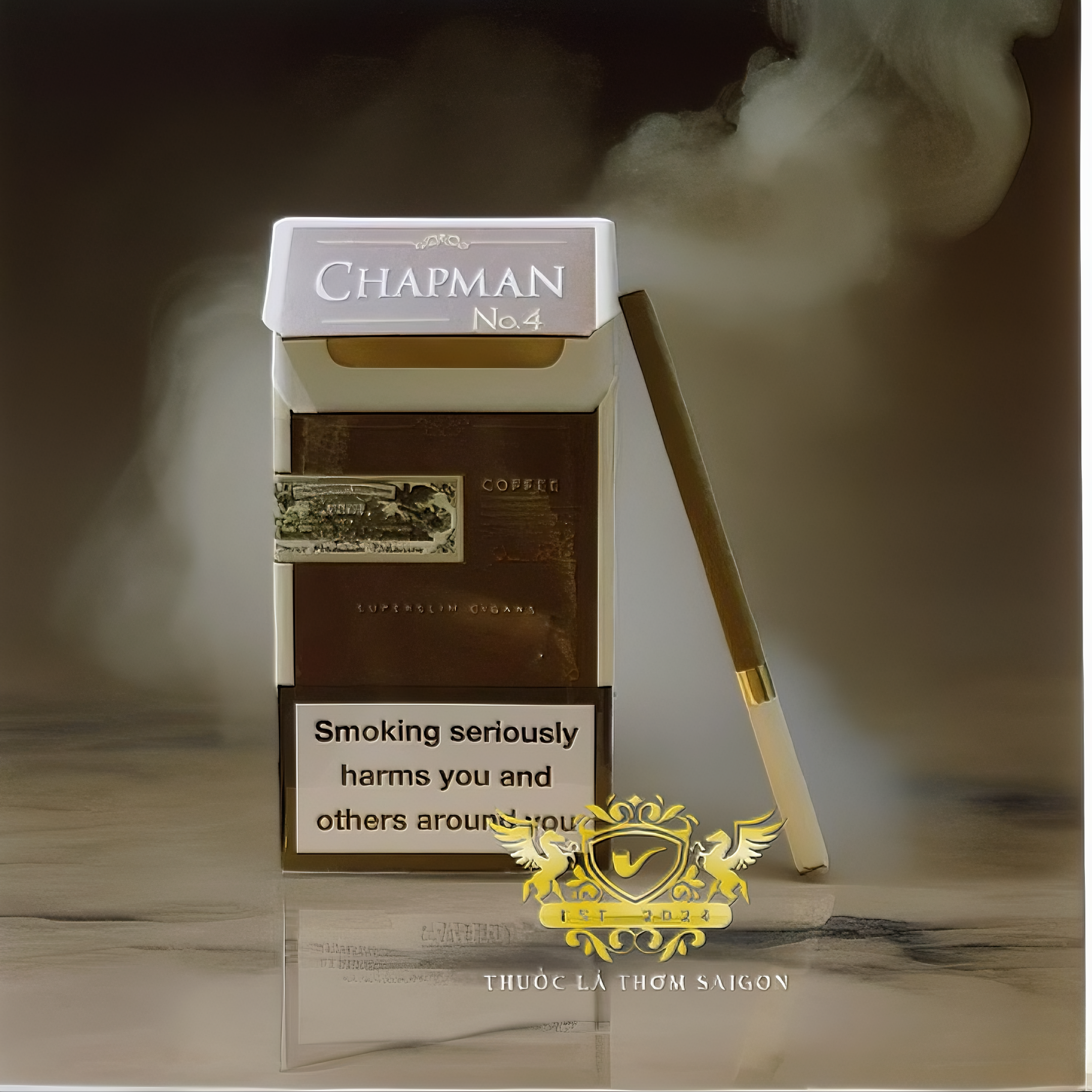 Thuốc Lá Chapman Coffee No4 Super Slim
