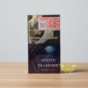 Thuốc Lá White Diamond Super Slim