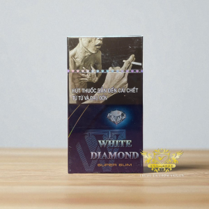 Thuốc Lá White Diamond Super Slim