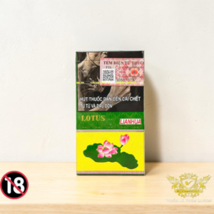 Thuốc Lá Hoa Sen Xanh Super Slims